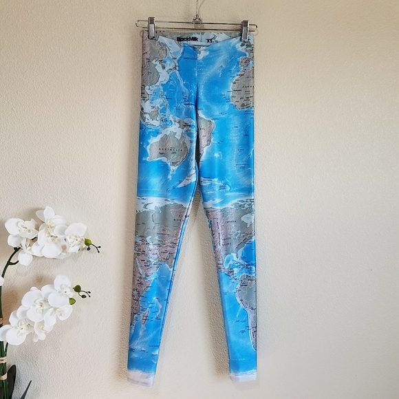 BLACKMILK WORLD MAP LEGGINGS